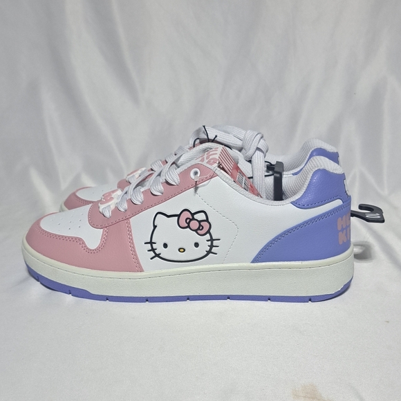Hello Kitty By Sanrio Womens 10 Casual Court‎ Sneakers - Picture 3 of 8